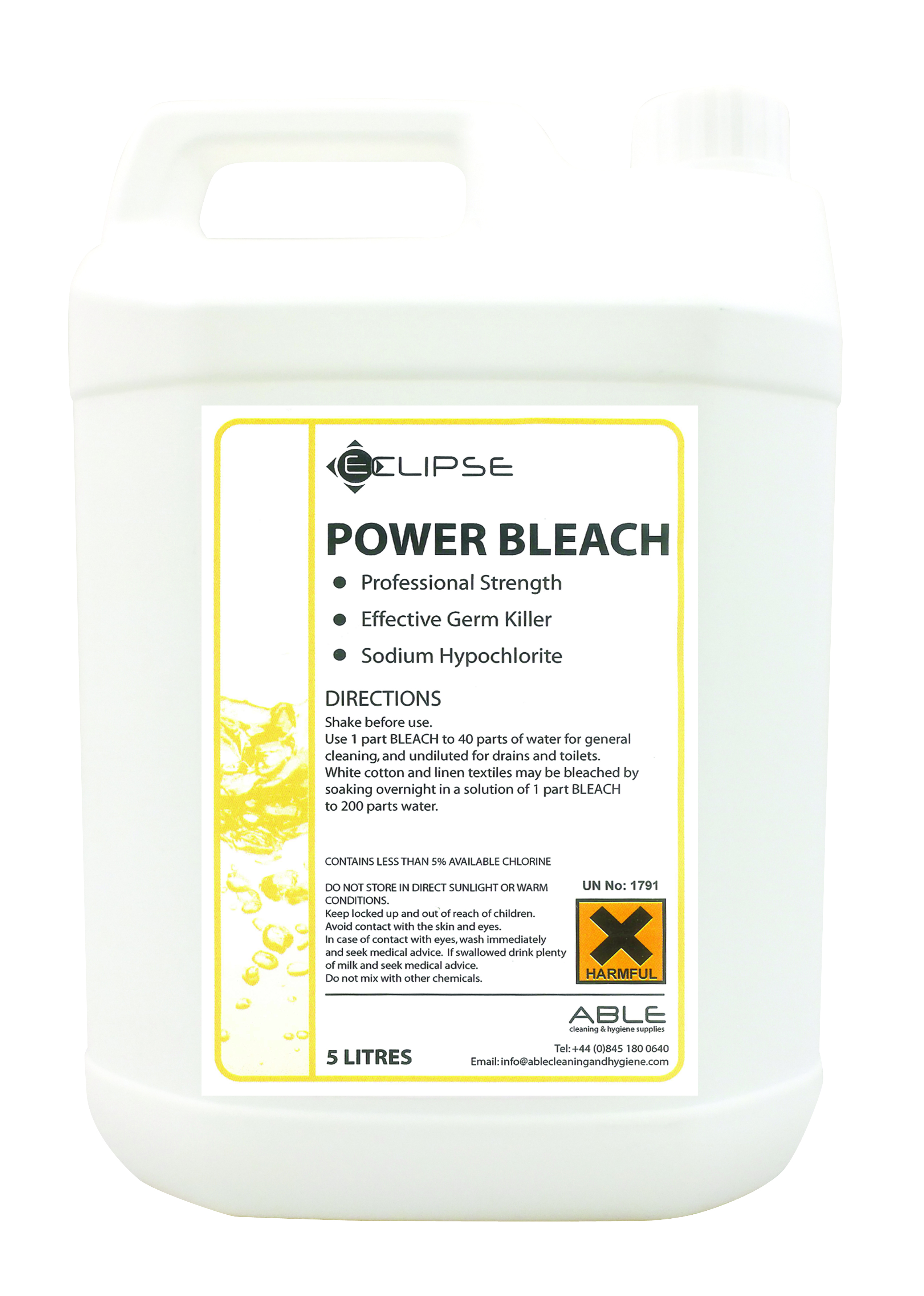 Eclipse Professional Bleach 5Ltr