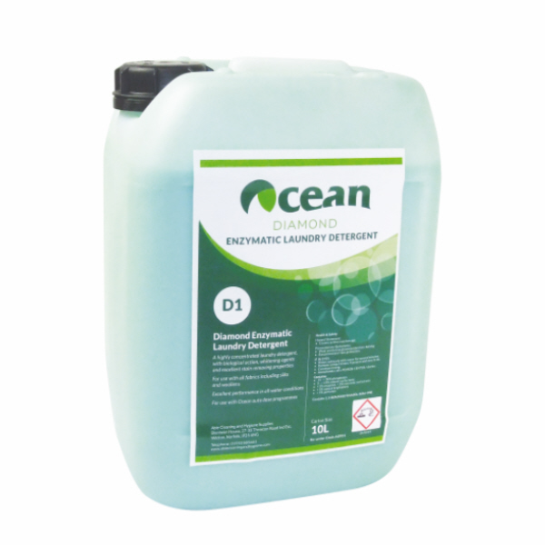 Ocean D1 Diamond Enzymatic Laundry Detergent 10Ltr