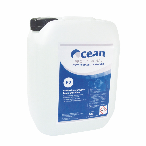 Ocean P8 Professional Oxygen Based Destainer 10Ltr