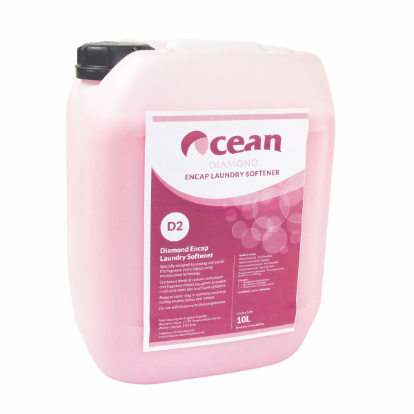 Ocean D2 Diamond Encap Laundry Softener 10Ltr