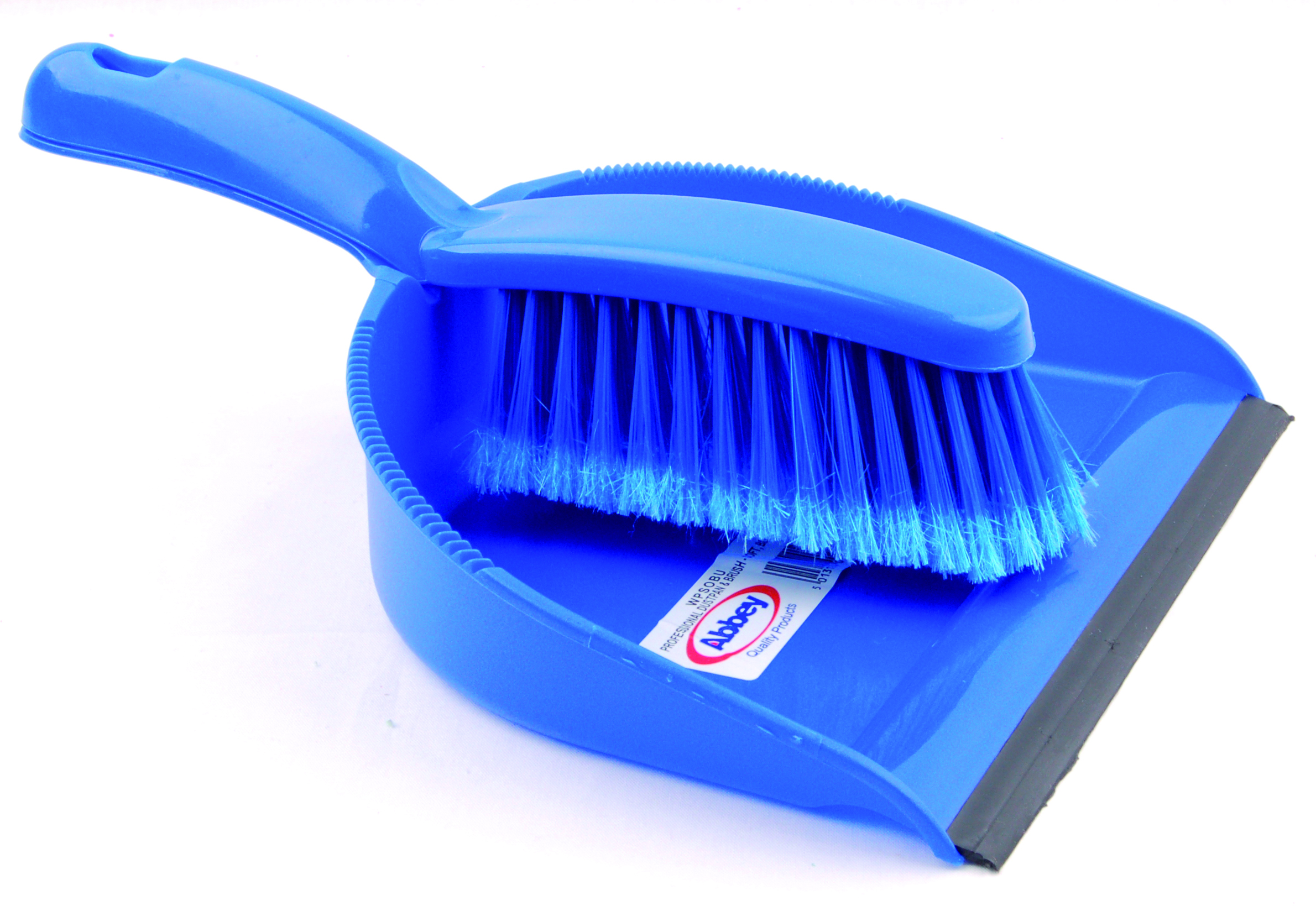 Open top Dustpan & Brush Set - Red