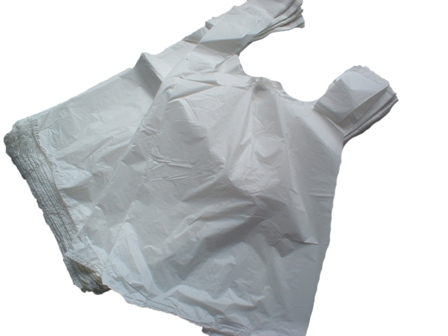 HD Vest Style Bags 11"x17"x21" - White