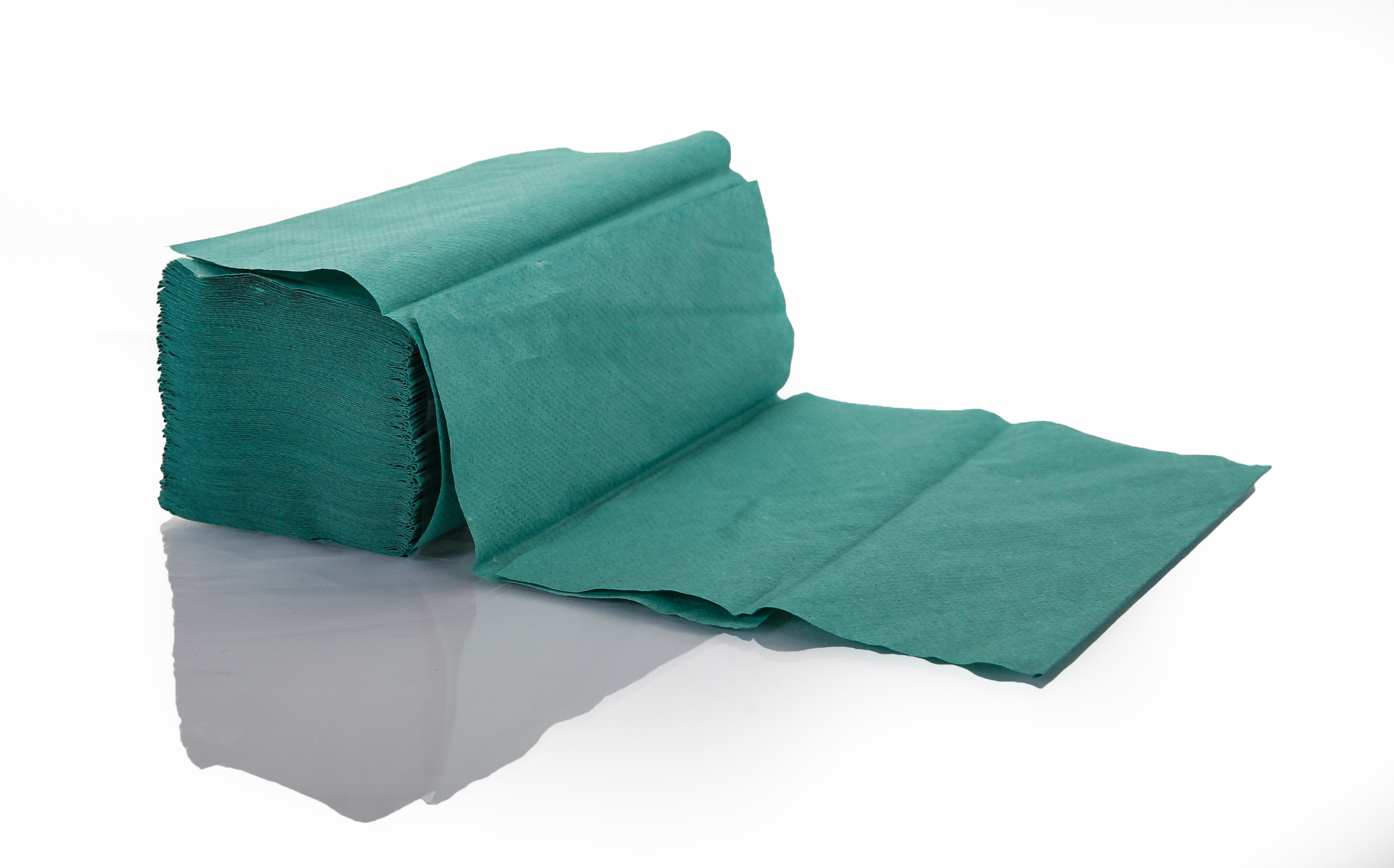 Interfold Handtowel 1-ply Green