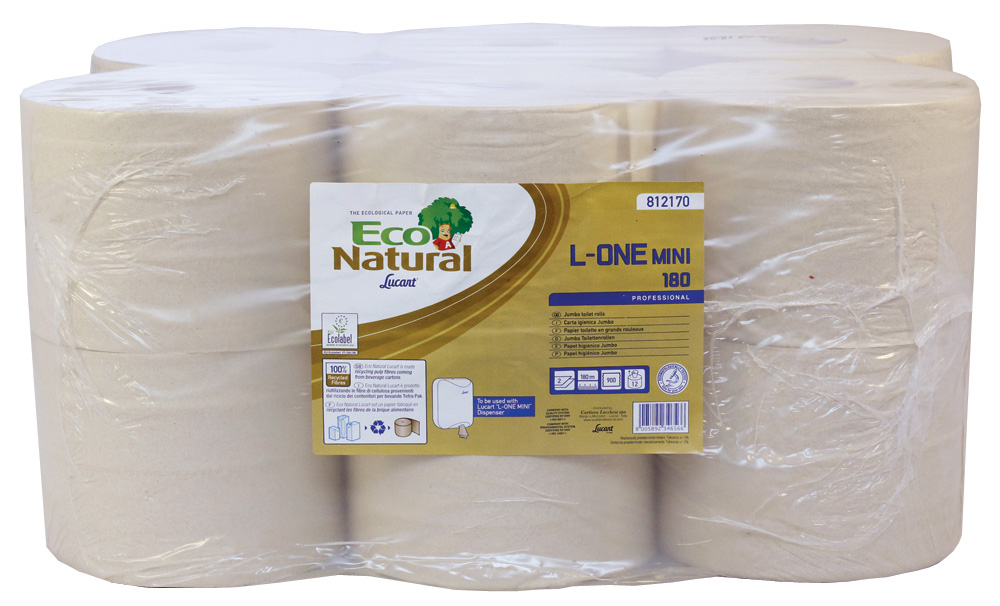 Lucart L-One System Toilet Roll -Eco Natural