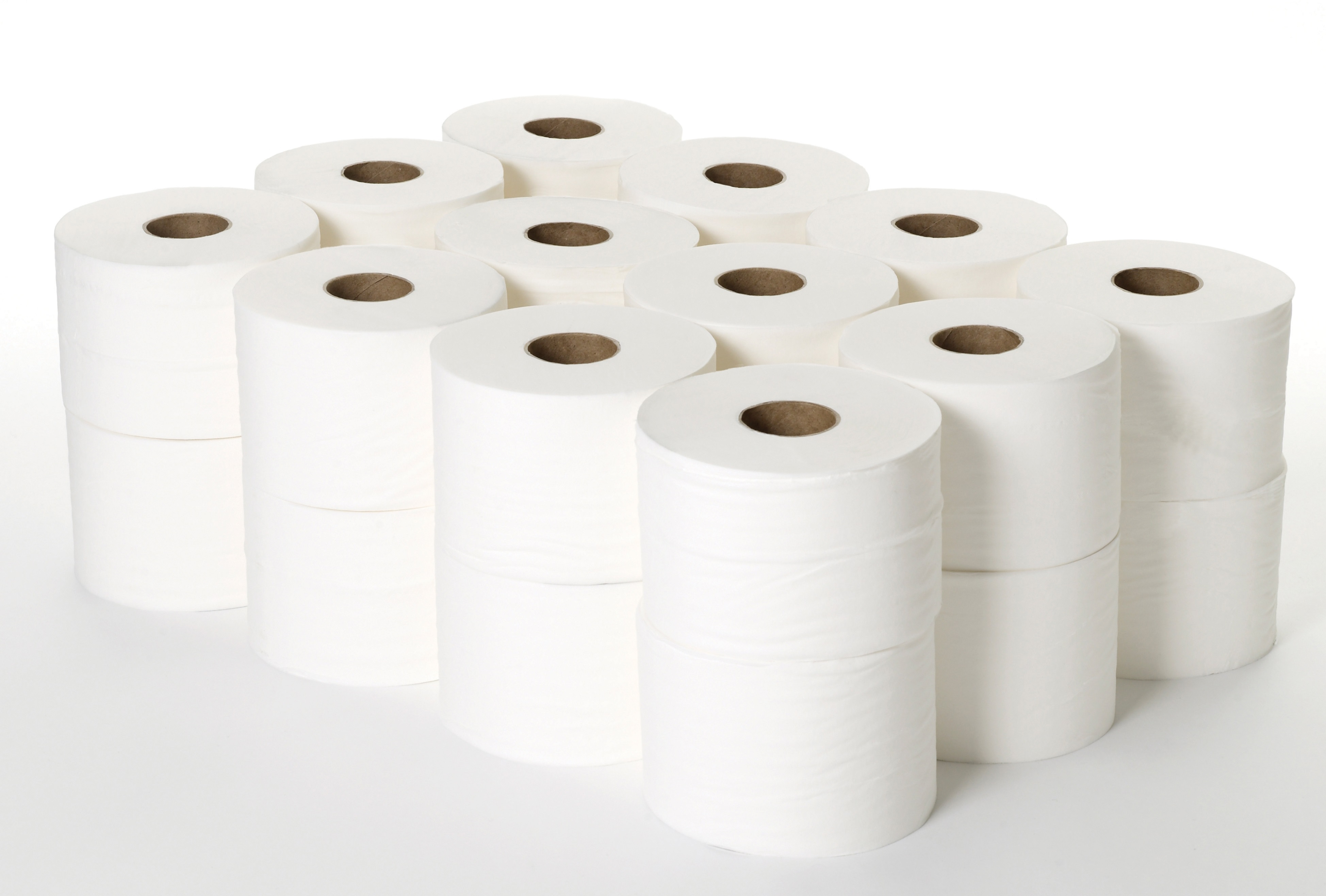 Micro Toilet Roll 2 Ply White 125m x 90mm x 42mm 347 sheets