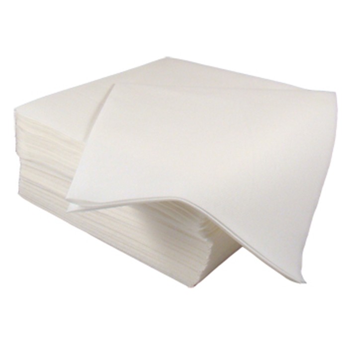 Airlaid Table Napkins 40cm 4 - fold White