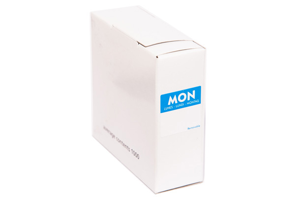 Day of The Week Labels Square - Monday