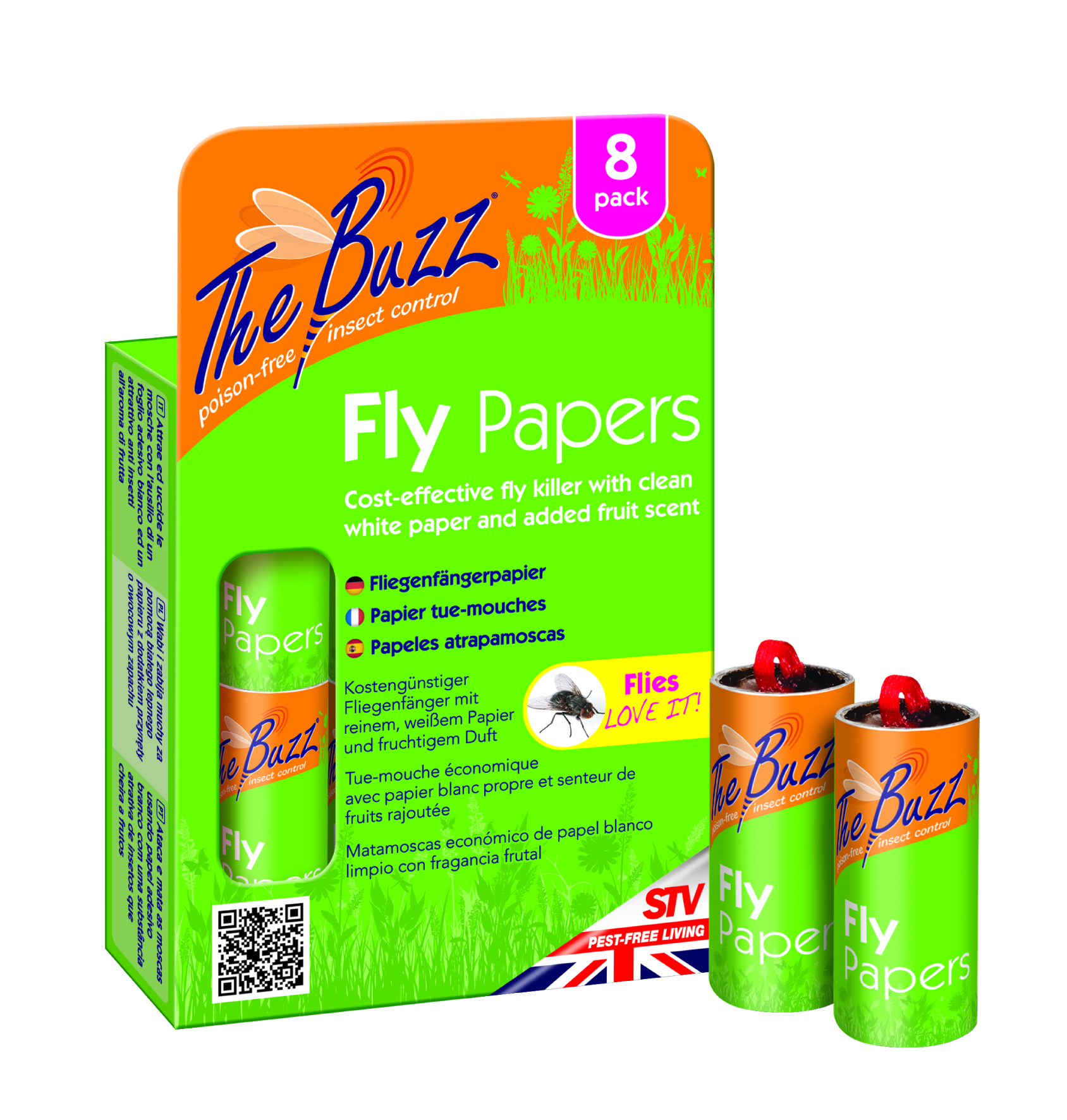 Fly Paper (8 Pack)