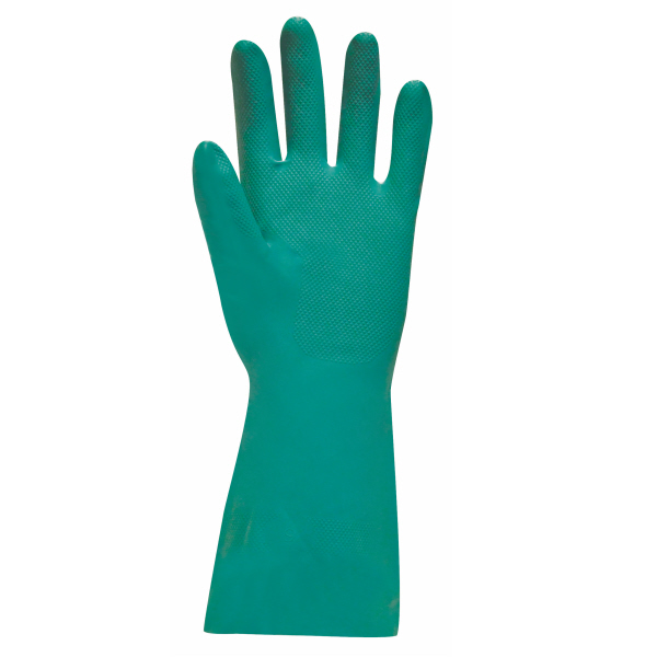Green Household Nitrile Gloves 
