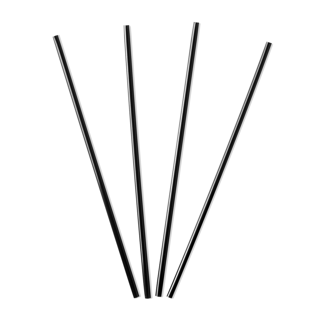 Cocktail Straws 5.5 Inch - Black