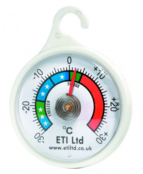 Fridge/Freezer Thermometer - 52mm Dial