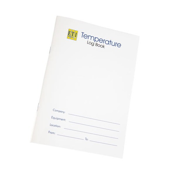 A5 Temperature Log Book