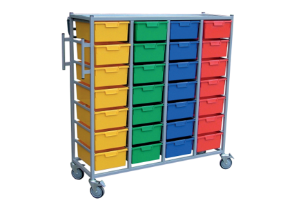 Karri-Cart with 28 Trays