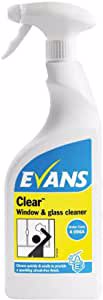 Evans Clear Glass Cleaner RTU