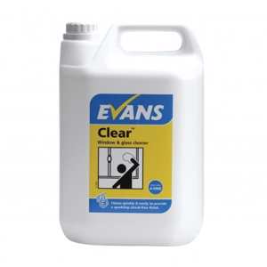 Evans Clear Glass Cleaner 5Ltr