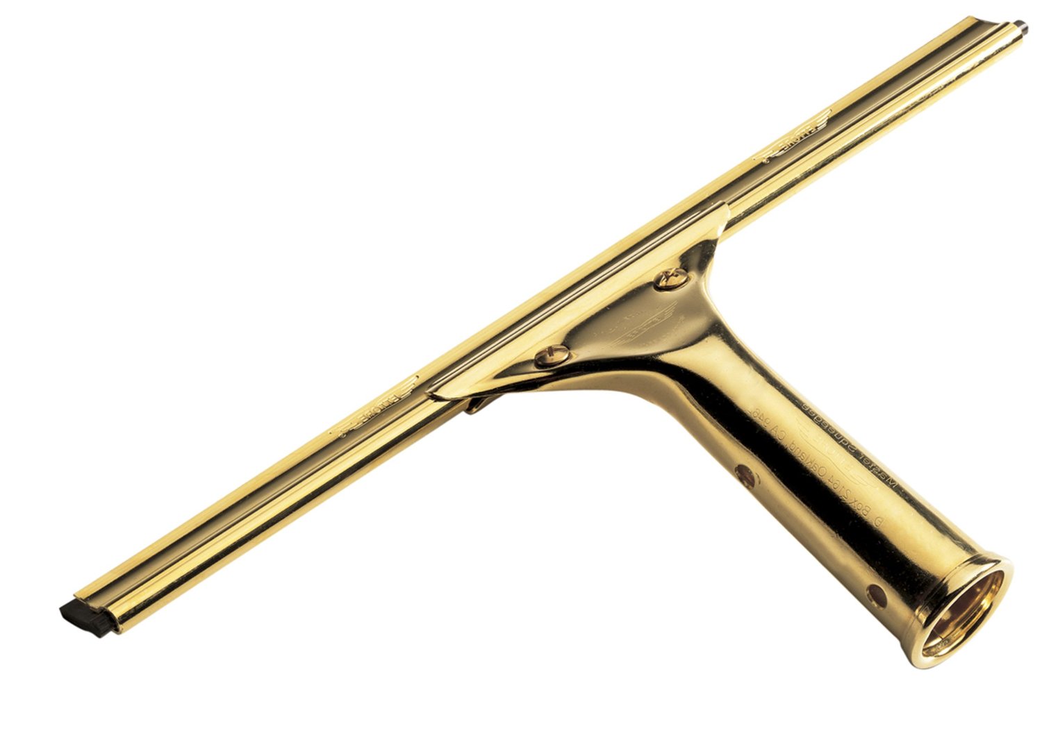 Brass Window Squeegee Complete 15cm/6 Inch