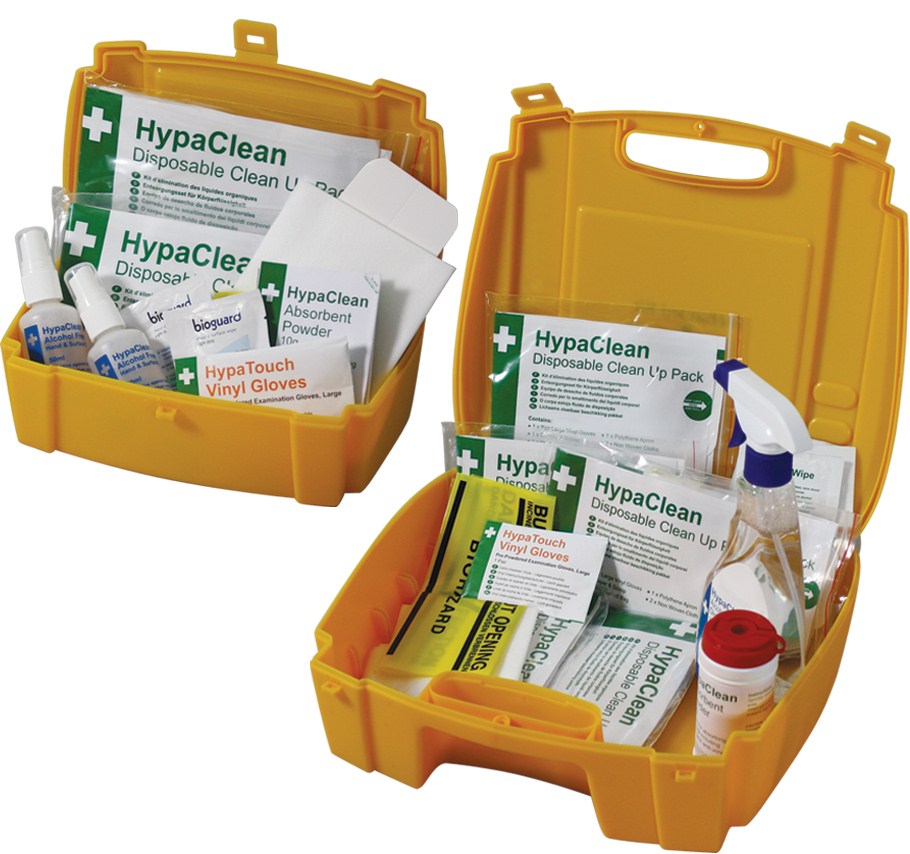 Bio-Hazard  Std Clean Up Packs