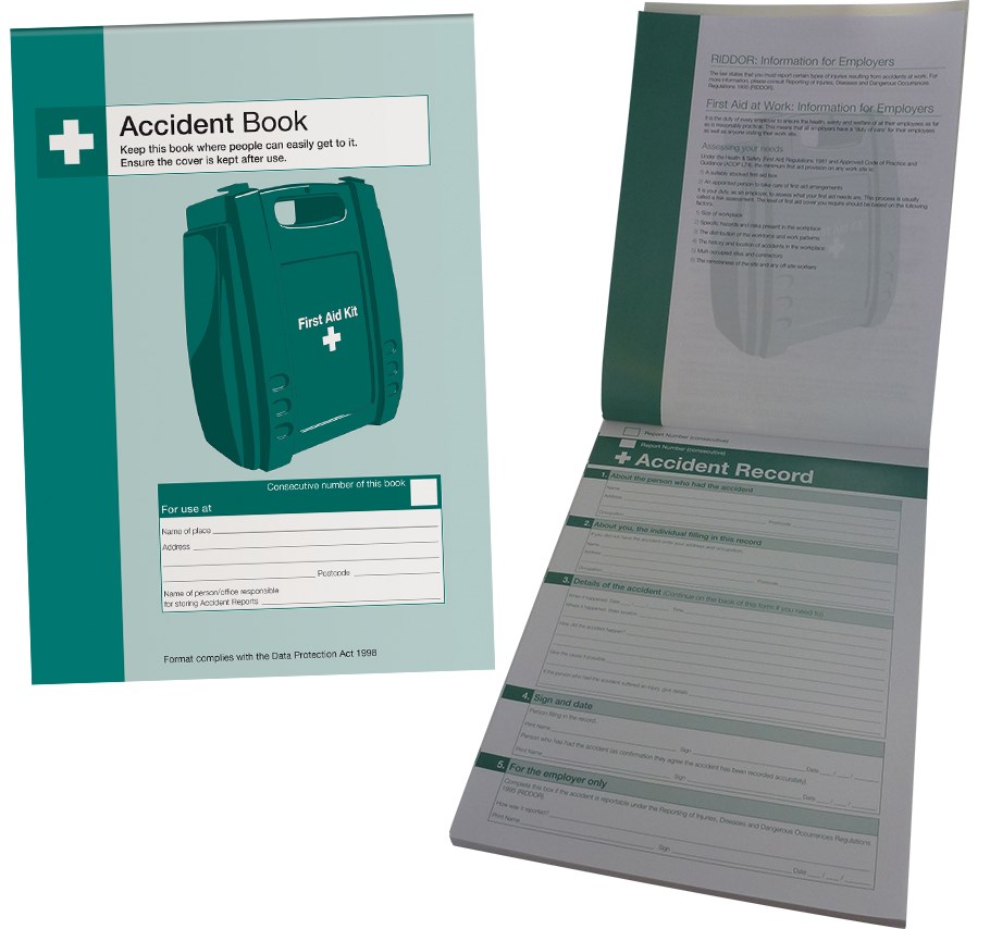 A4 Accident Book DPA Compliant