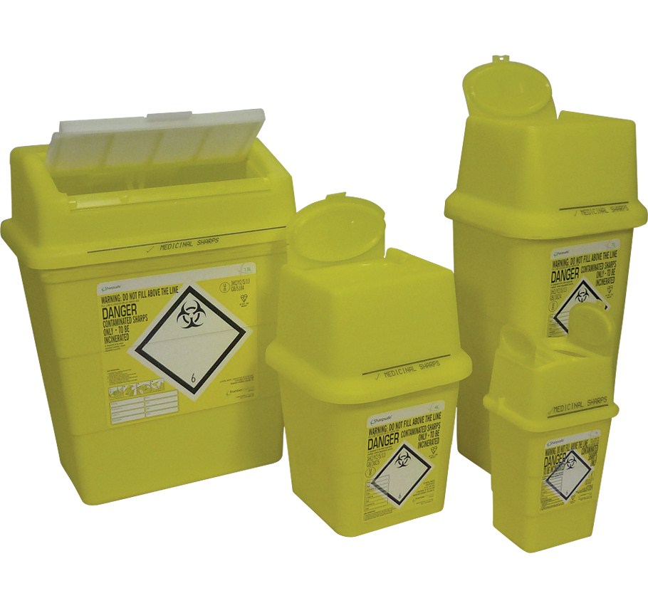 Sharps Disposal Bin 4Ltr