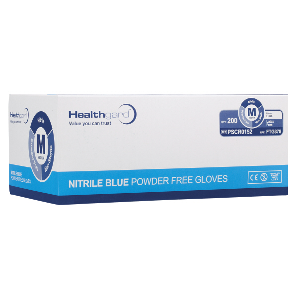 Gloves Nitrile  P/F  (Packs of 200)