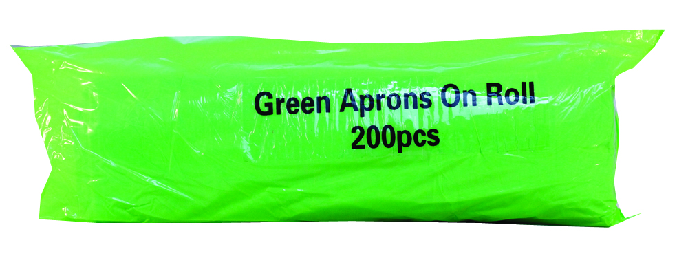 Aprons on Roll - Green