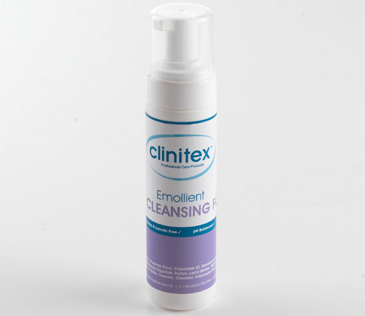 Clinitex Skin Cleansing Foam 200ml Pump Bottle