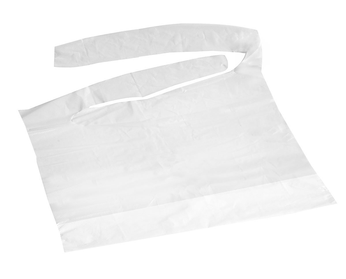 Disposable Bib - Regular c/w crumb catcher