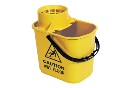 Premium Mop Bucket 15L - Yellow