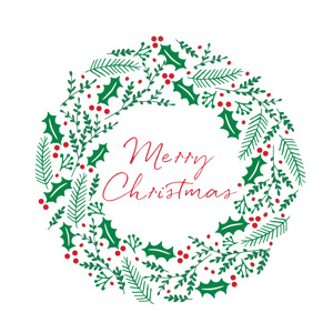 Christmas Table Napkins 33cm 2-Ply Festive Foilage